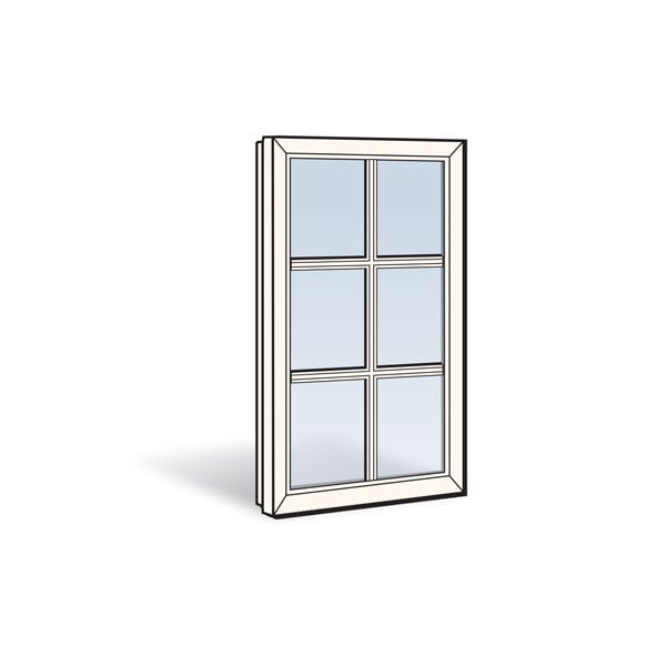 Gliding Window Stationary Sash