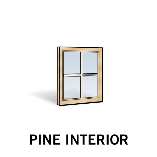 Narroline Double-Hung Window Upper Sash