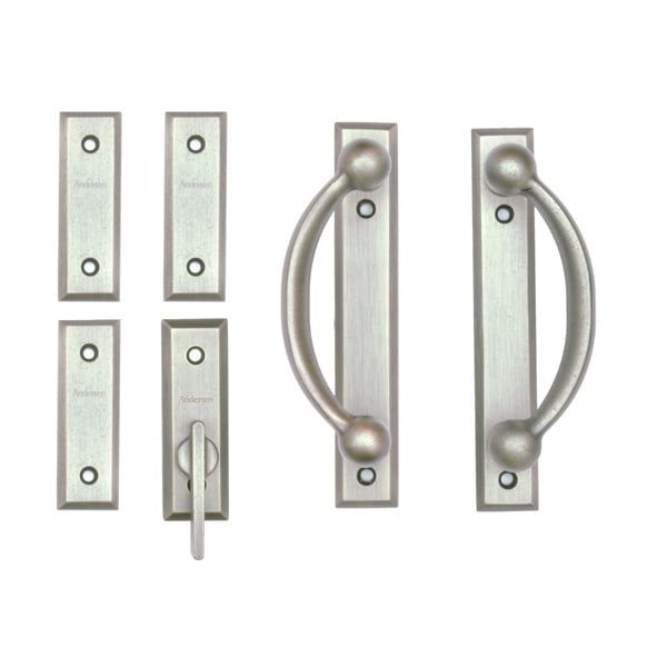 Hinged Patio Door Double Door Complete Trim Set