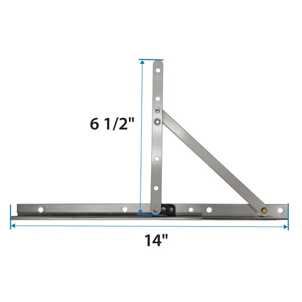 100 Series Awning & Casement Window Corrosion Resistant Hinge Kit