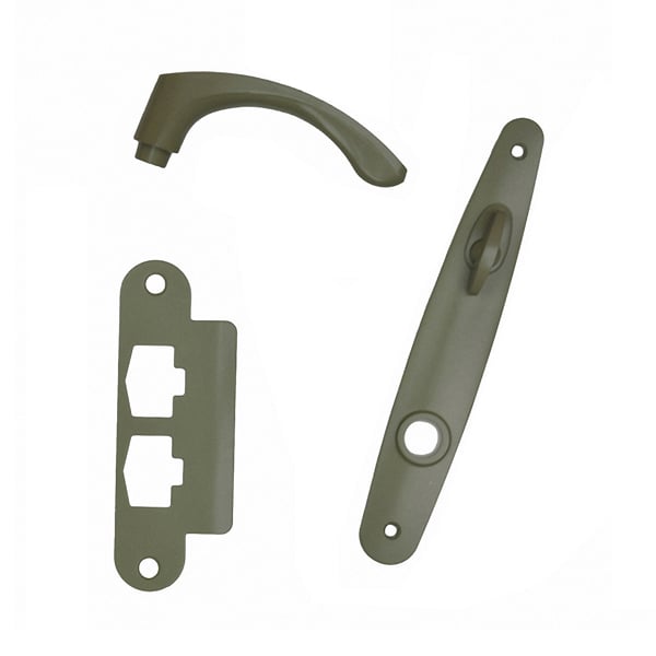 Hinged Patio Door Left Hand Single Door Interior Trim Set