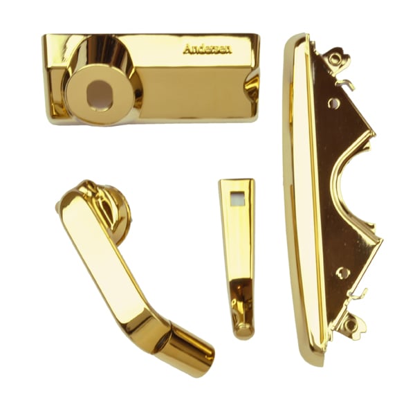 A-Series Casement Window Contemporary Folding Hardware Set