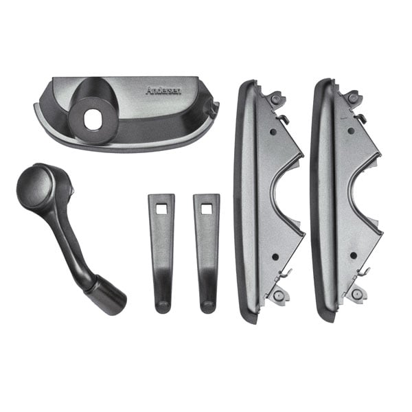 A-Series Awning Window Traditional Folding Hardware Set