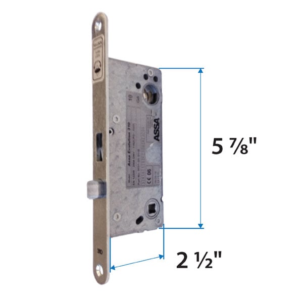 200 Series Inswing Patio Door Active Lock