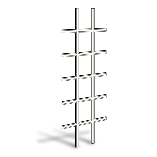 A-Series Outswing Patio Door Grilles