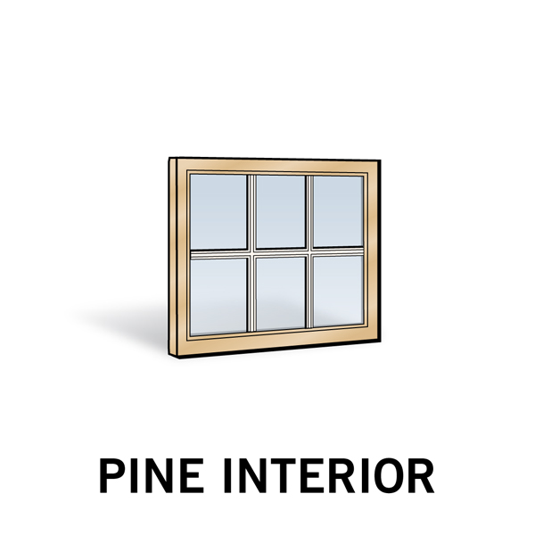 Narroline Double-Hung Window Upper Sash