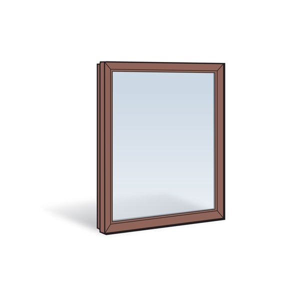 Double-Hung Window Upper Sash