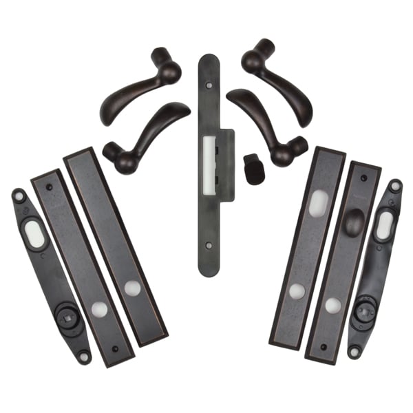 Hinged Patio Door Double Door Complete Trim Set