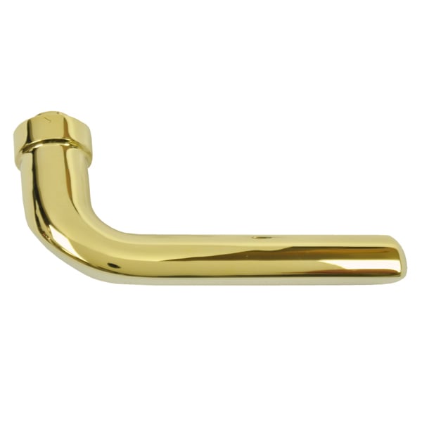 Andersen Anvers Bright Brass Hinged Patio Door Lever Handle