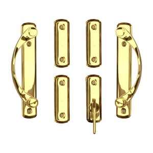 Four-Panel Gliding Patio Door Interior Trim Set