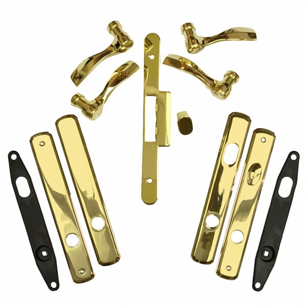 Hinged Patio Door Double Door Complete Trim Set