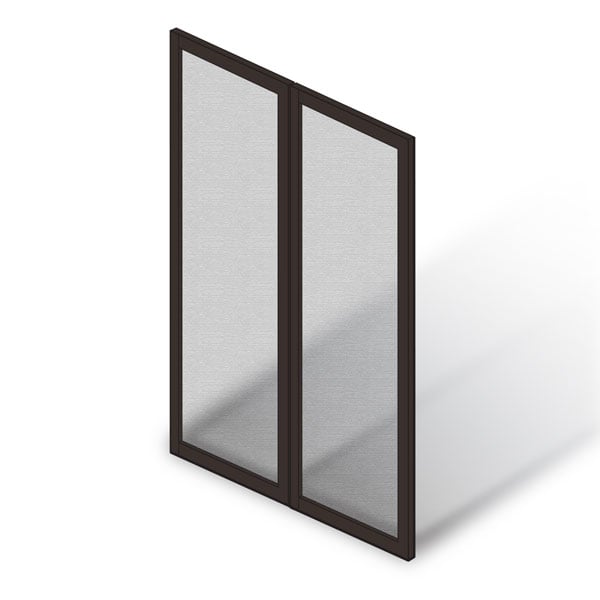 Dark Bronze 200 Series & A-Series Double Hinged Insect Screen