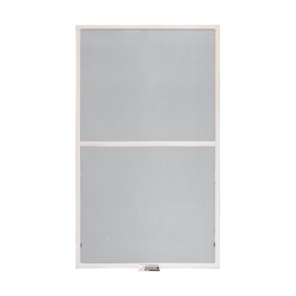 White Full Conventional 200 Series Narroline Double-Hung Window Insect Screen