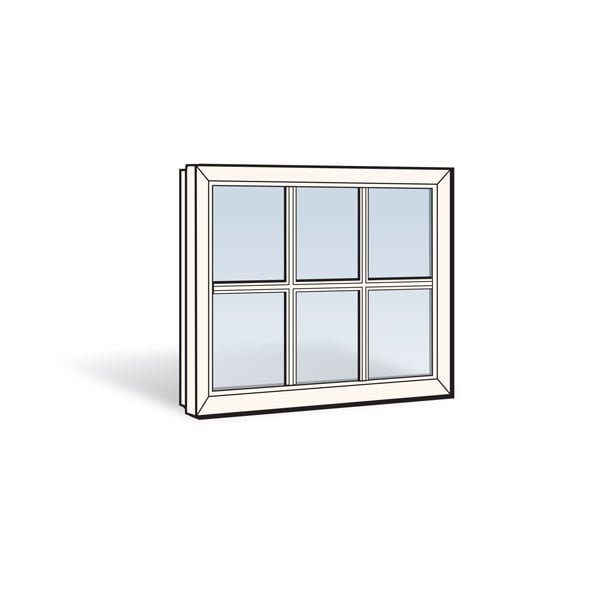 Narroline Double-Hung Window Upper Sash
