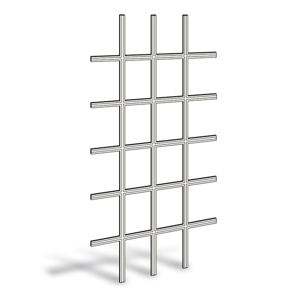 400 Series Casement & Awning Window Removable Interior Grille